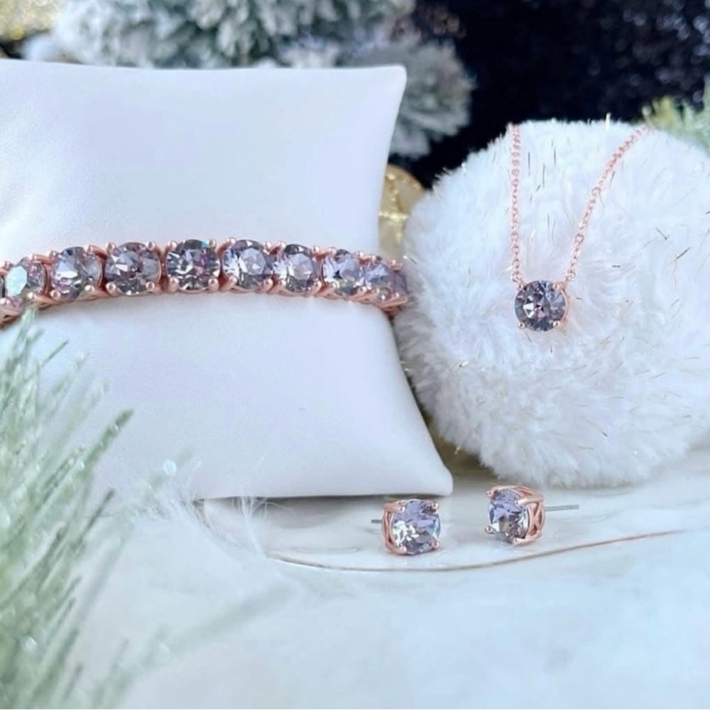 Park Lane Authentic Lavender Impression Bracelet! Set in Rose Gold!! BNIB!!! - Picture 4 of 8